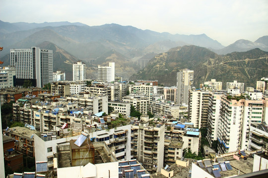 四川省攀枝花市鳥(niǎo)瞰